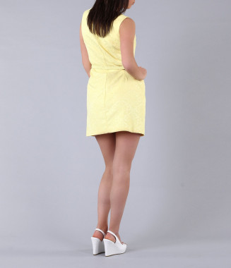 Дамска жълта рокля с... 2