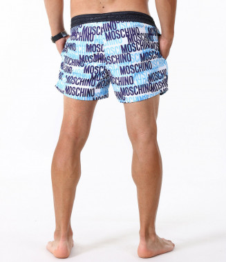 Мъжки сини плажни шорти 4852 2