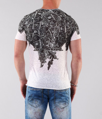 Мъжка тениска с прозрачен... 2