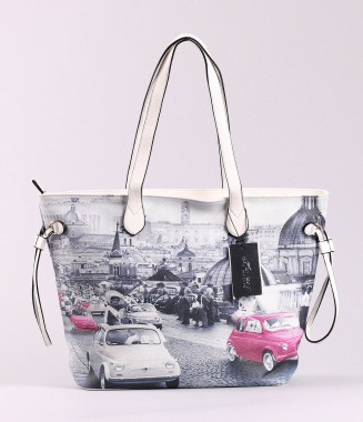 Дамска бяла чанта 