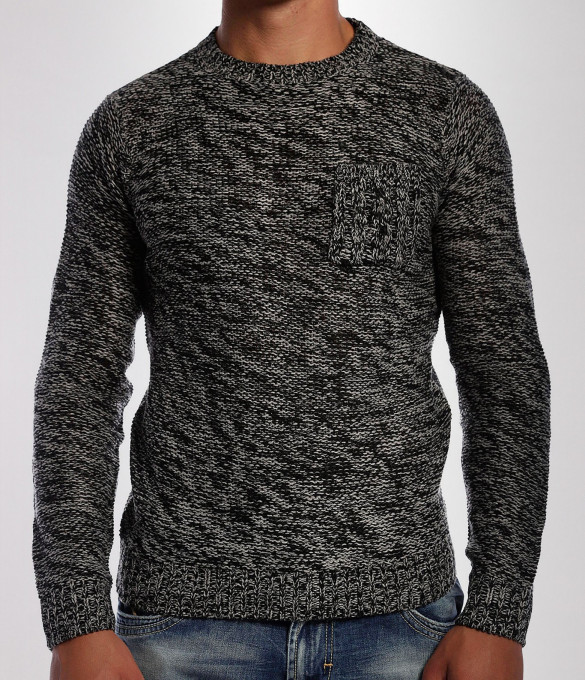 Мъжки плътен пуловер