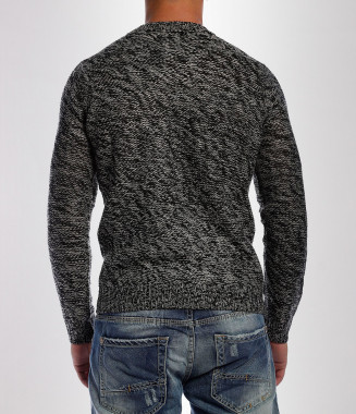Мъжки плътен пуловер 2