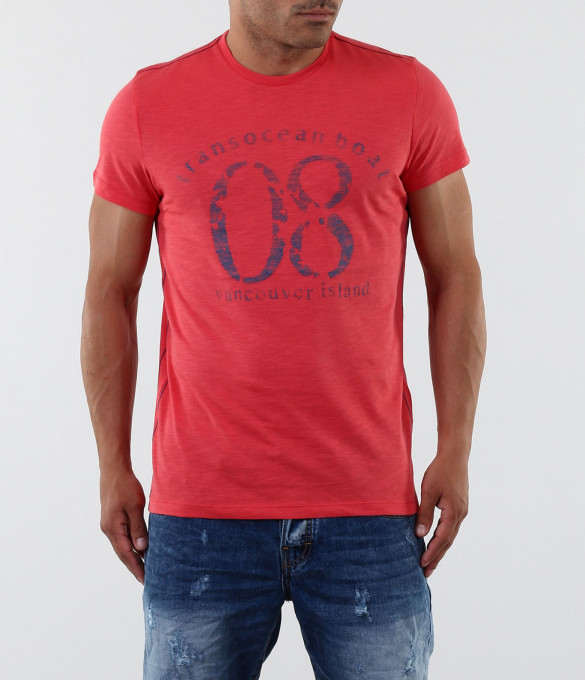 Мъжка розова тениска