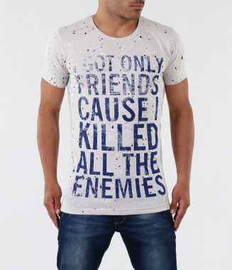 Мъжка ефектна тениска