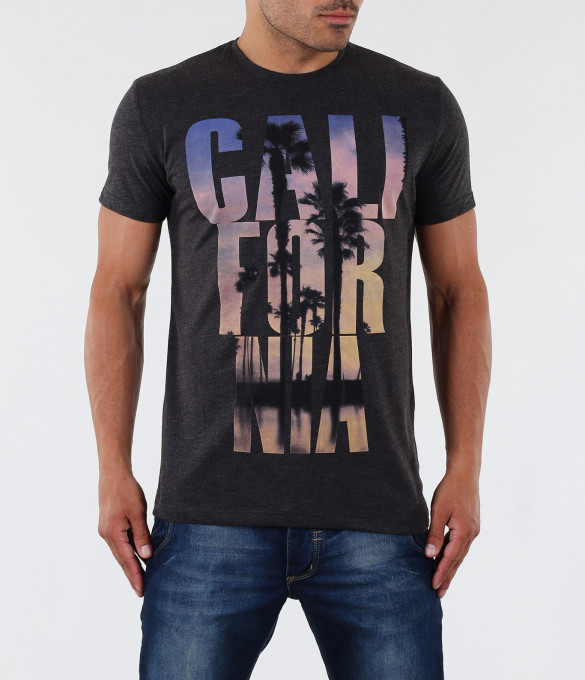 Мъжка бяла тениска-17410