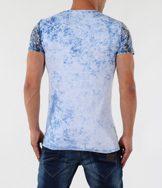 Мъжка тениска с преливащ ефект 2