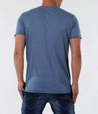 Мъжка тениска с надписи-3224 2