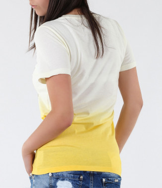 Дамска жълта тениска 2