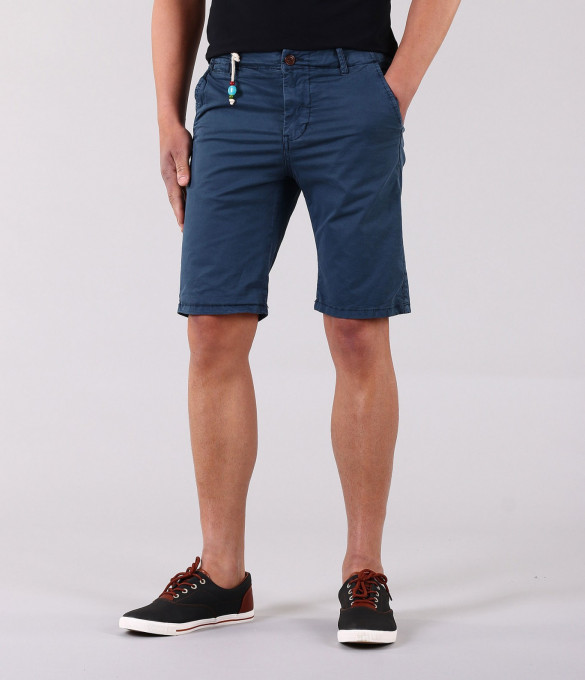 Къси изчистени мъжки панталони -12106