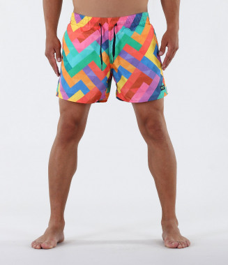 Мъжки къси плажни шорти