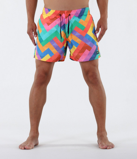 Мъжки къси плажни шорти