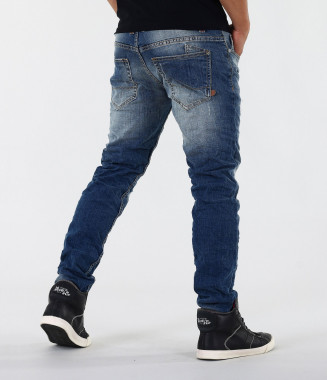 Мъжки стилни дънки-11107 2