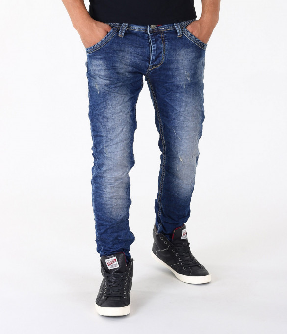 Мъжки стилни дънки-3339