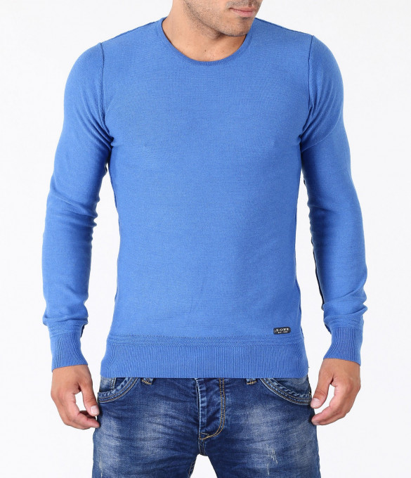 Мъжки стилен пуловер-3349-1