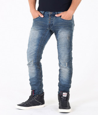 Мъжки вталени дънки-3482