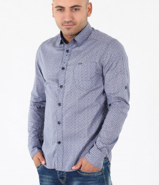 Мъжка риза с орнаменти-3509