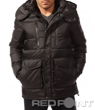 Издължено шушлеково яке... 2