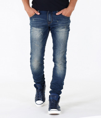 Мъжки сини модерни дънки