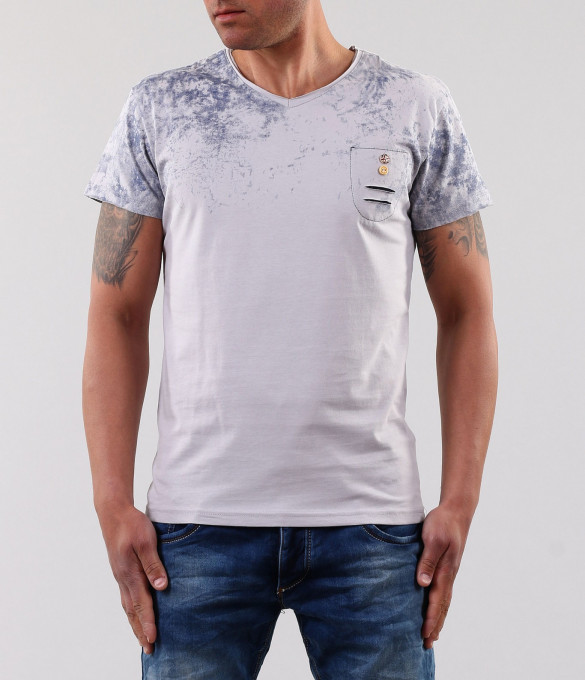 Мъжка тениска с джоб