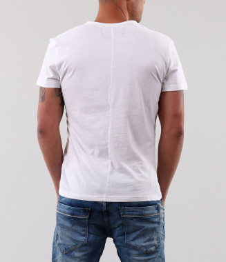 Мъжка стилна изчистена тениска 2