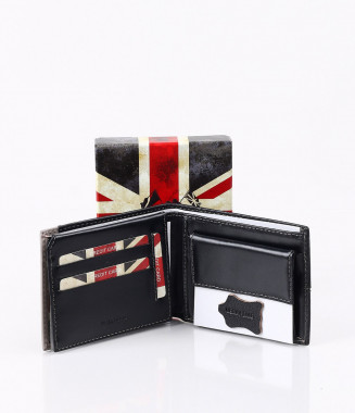 Мъжко чернo портмоне с... 2