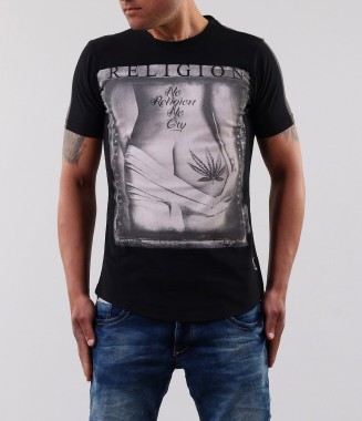 Мъжка стилна тениска с...