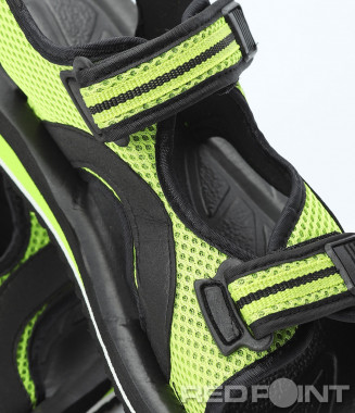 Летни сандали с цветен кант... 2