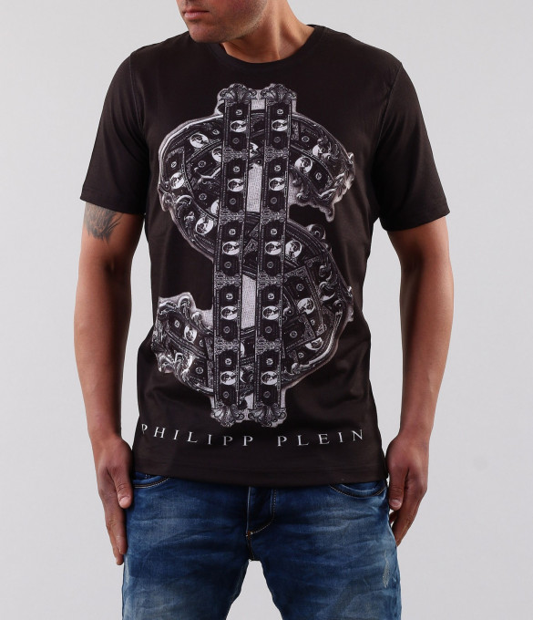 Мъжка тениска с интересна апликация