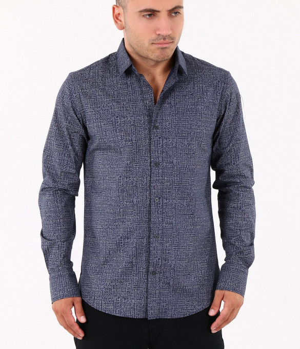 Мъжка елегантна риза-3724