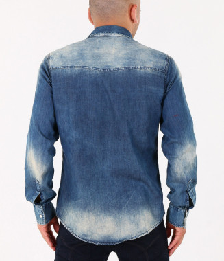 Мъжка дънкена ризa-3714 2