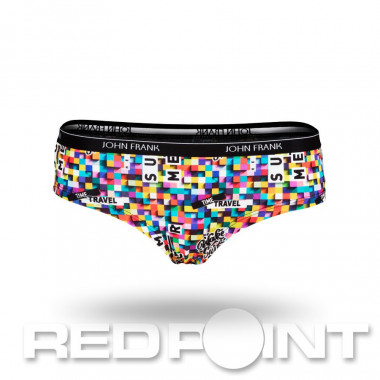 Бикини с цветни квадрати...