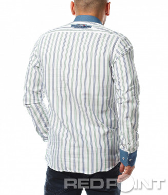 Бяла риза с декоративен... 2