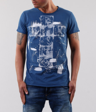 Мъжка тениска с апликация...