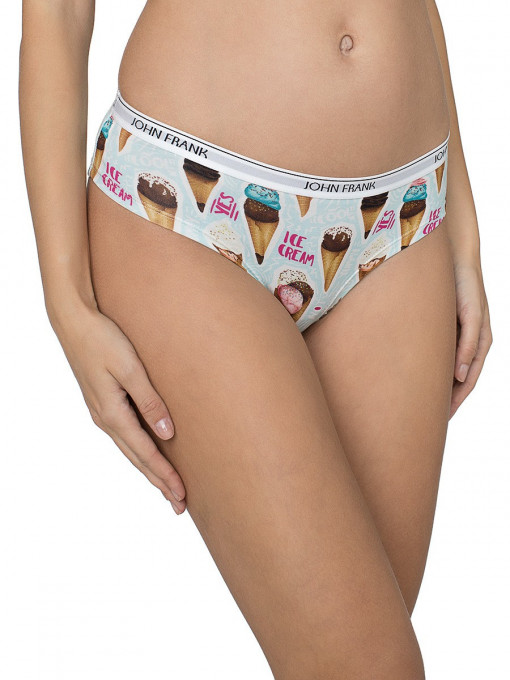 Хипстър бикини на сладоледи  10417 - Бял
