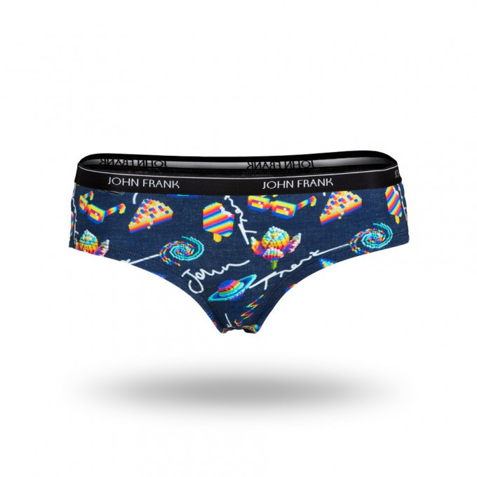 Цветни изрязани дамски боксерки 10414...