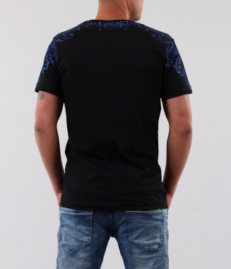 Мъжка черна тениска  2