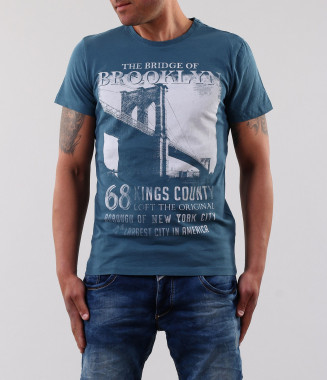 Мъжка тениска с модерна...