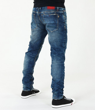 Стилни мъжки дънки-3876 2