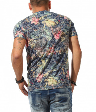 Лятна тениска с десен 12213... 2