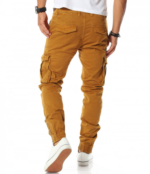 Ежедневен карго панталон с ластик...