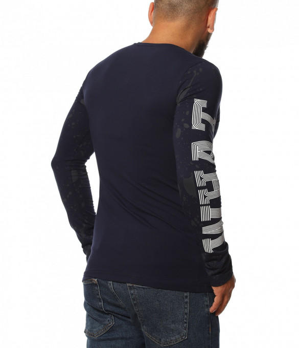 Есенна блуза с напръскан ефект 11530...