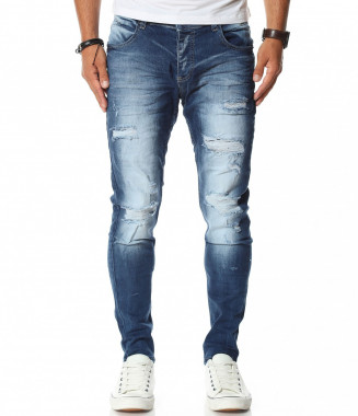 Силно вталени дънки 11600 -...