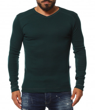 Класна блуза в еднотонен...