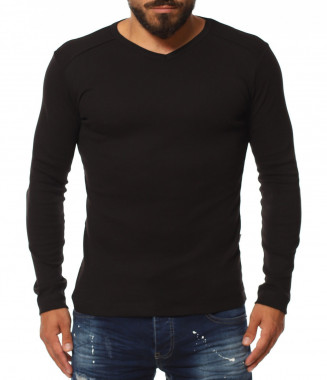 Класна блуза в еднотонен...