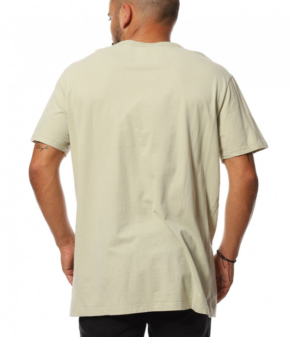 Тениска в oversize кройка 11755 - Зелен