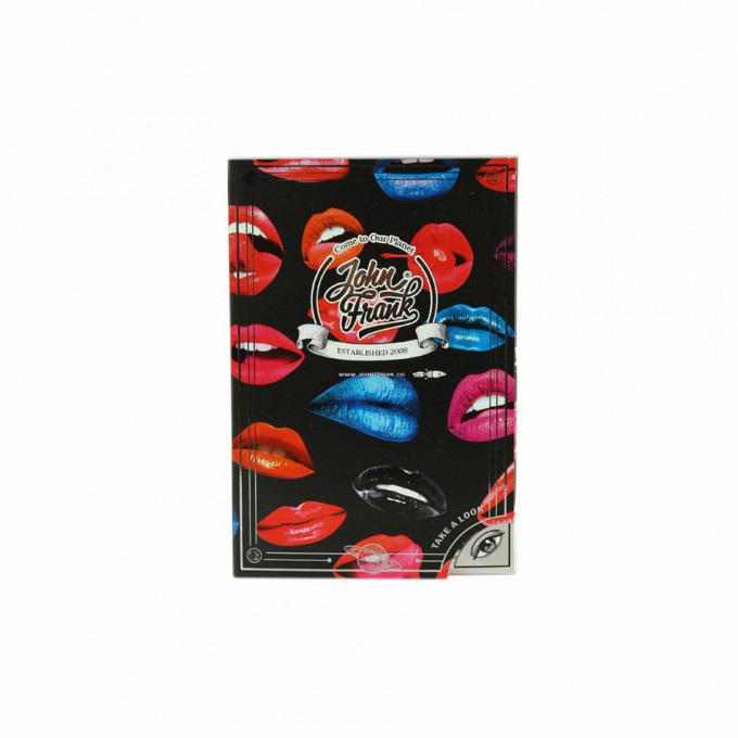 Боксерки John Frank с апликации - Черен