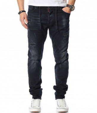 Casual дънки с кръпки 12087...