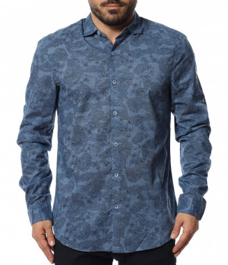 Вечерна риза с флорален...