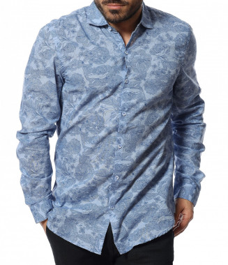 Вечерна риза с флорален...