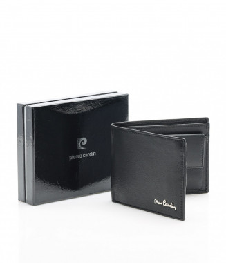 Стилен портфейл  12111 - Черен